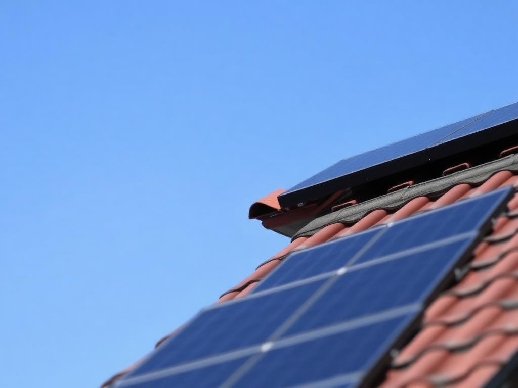 Residential rooftop solar array